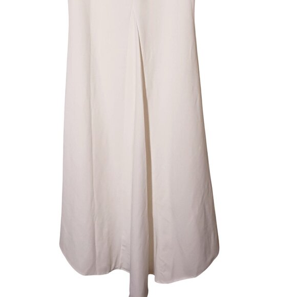 NEW Lulus To Be Yours Ivory Strapless Pleated Mermaid Maxi Dress Size M‎ - Picture 9 of 16